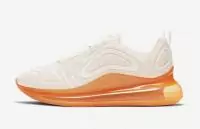 nike air max 720 en solde homme femme beige-orange